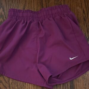 Nike Girls Purple Shorts